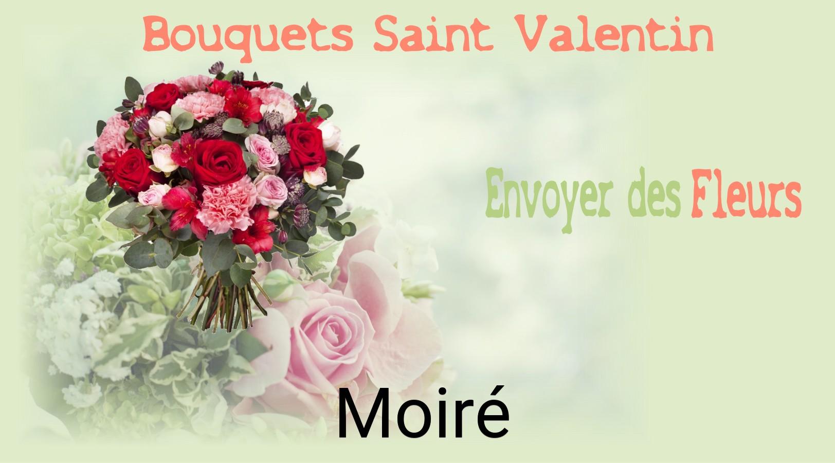 Roses de Saint-Valentin livrées à Moiré